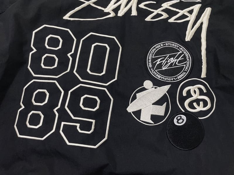 Chamarra Bomber Nike x Stussy Dupla Face Preta