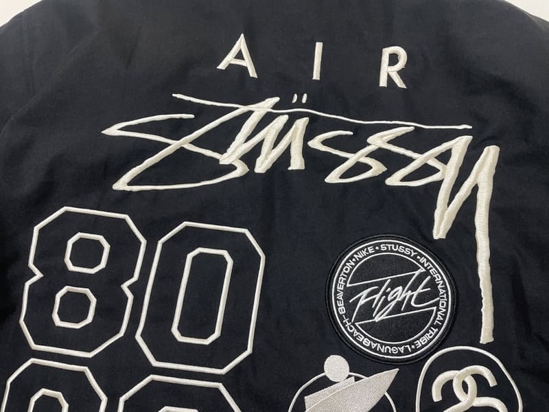 Chamarra Bomber Nike x Stussy Dupla Face Preta