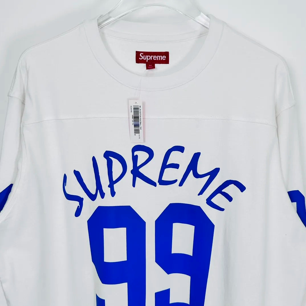 Camisa Supreme 99 L/S Football Blanca