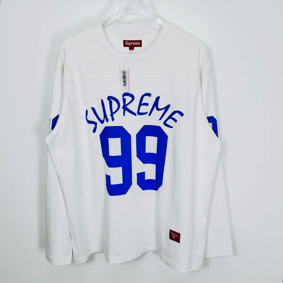 Camisa Supreme 99 L/S Football Blanca