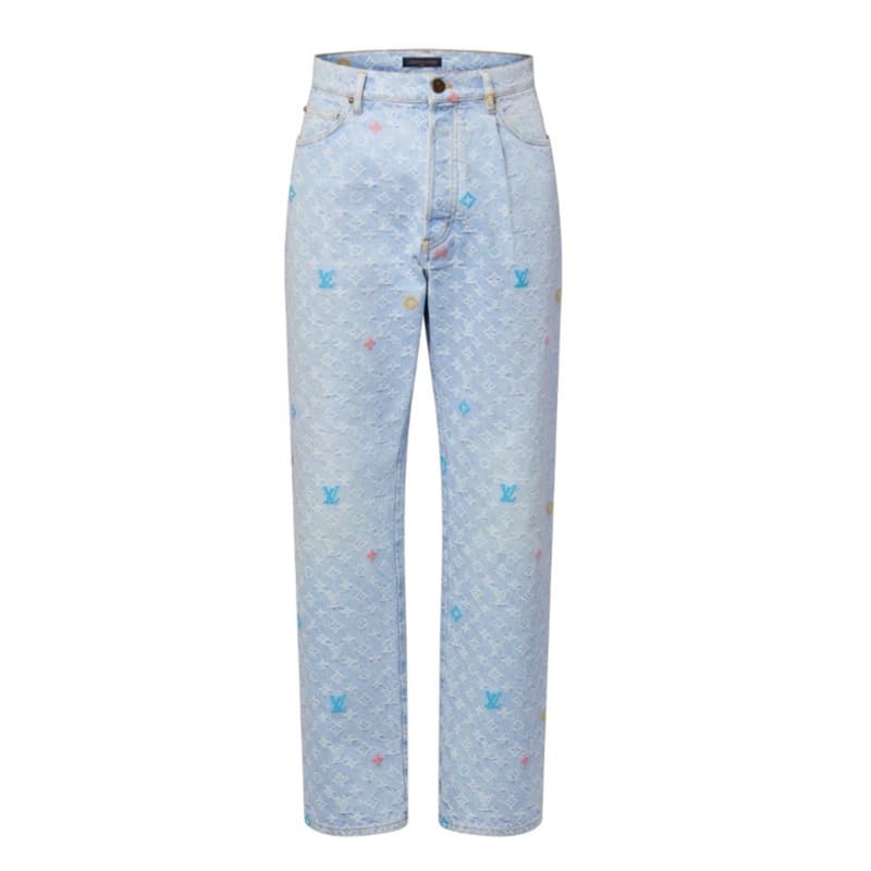 Pantalón Louis Vuitton by Tyler, the Creator Monogram Denim