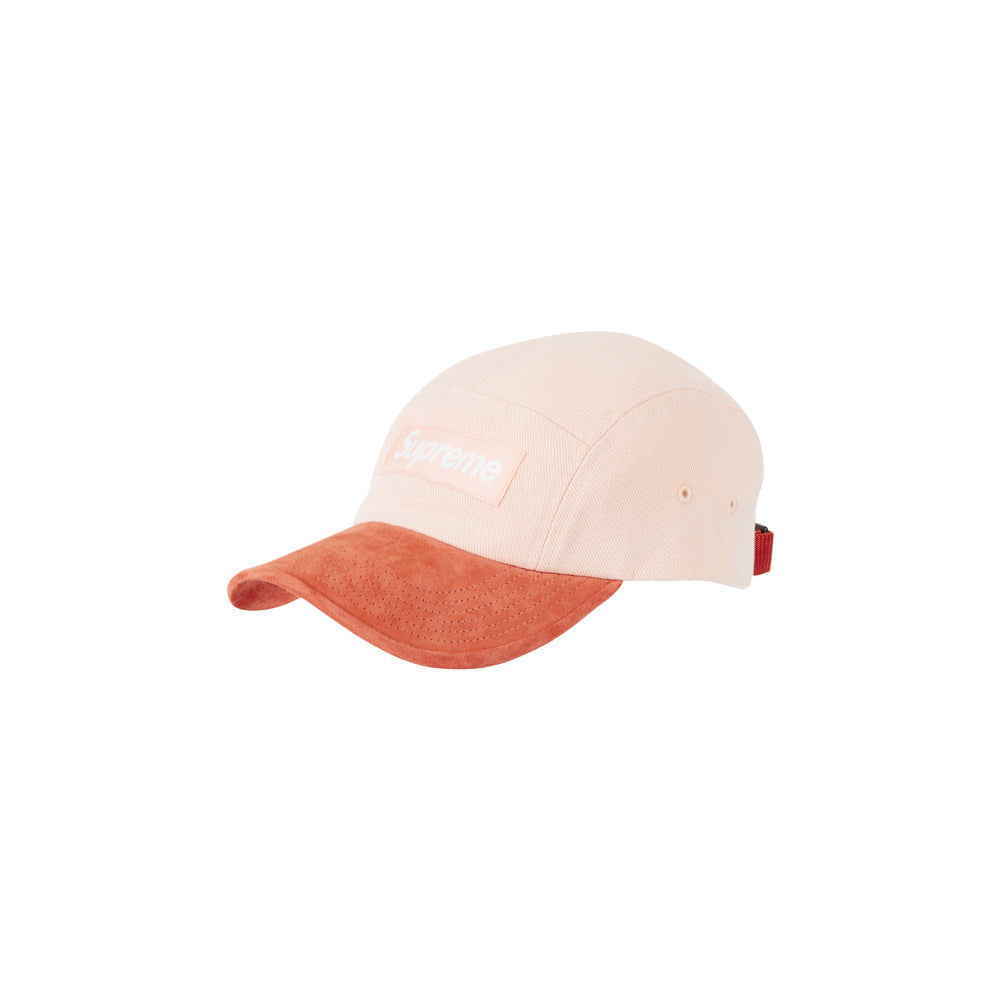 Gorra Supreme Washed Chino Twill Camp Salmon Colour