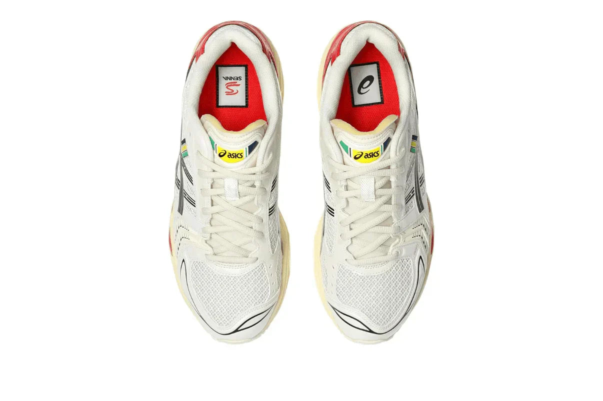 Asics Gel-Kayano 14 x Senna White Red Blanco