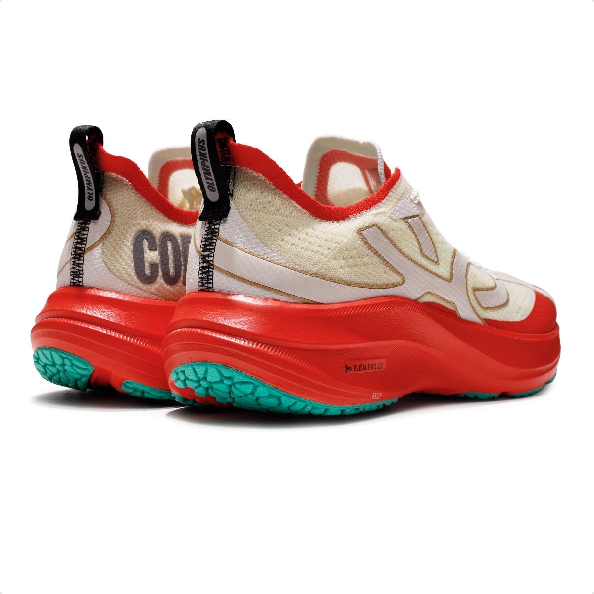 Tenis Corre 4 Rojo y Blanco