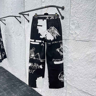 Pantalón Amiri Jeans Preta