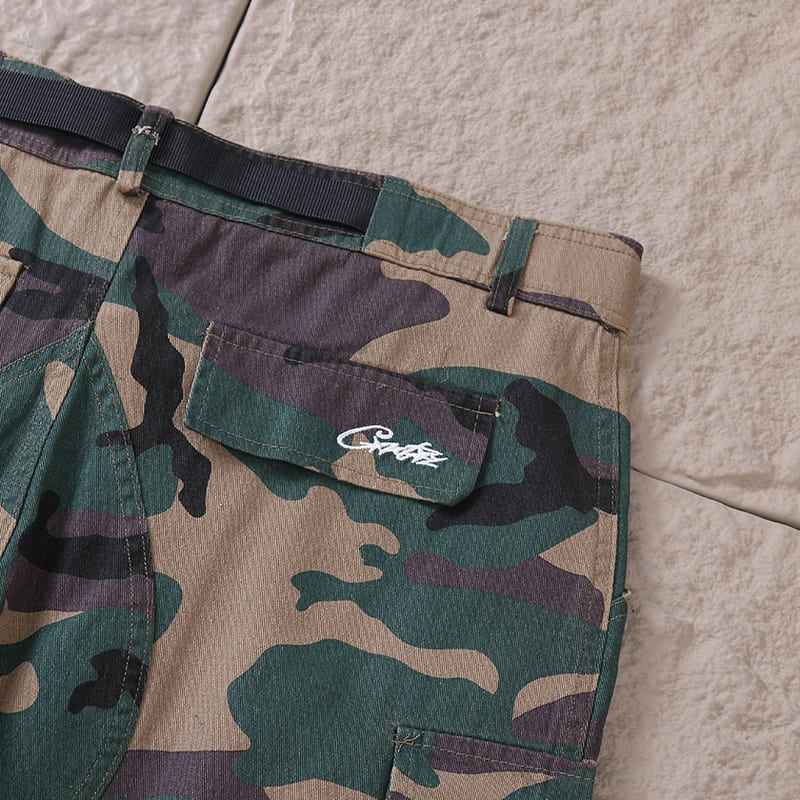 Pantalón Corteiz Cargo Camuflada