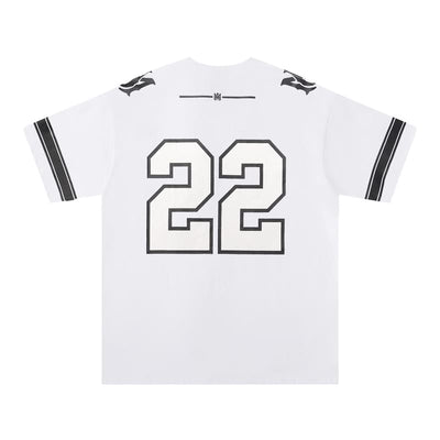 Playera Amiri 22 SKATER Blanco
