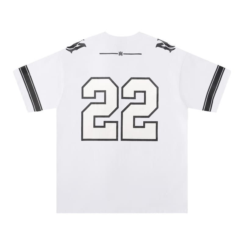Playera Amiri 22 SKATER Blanco