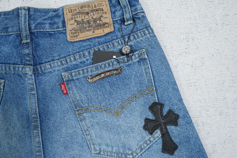 Pantalón Jeans Chrome Hearts
