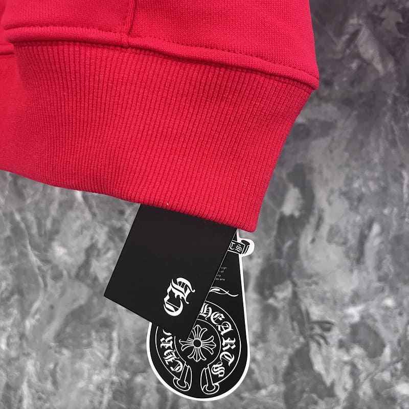 Moletom Chrome Hearts x Matty Boy Flames Rojo