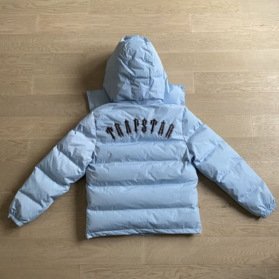 Chamarra Puffer Trapstar Detachable Ice Blue