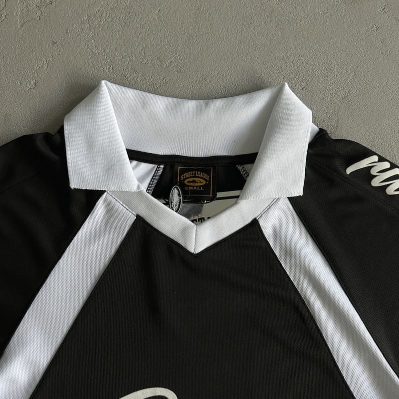 Playera Corteiz Alcatraz Football Preta