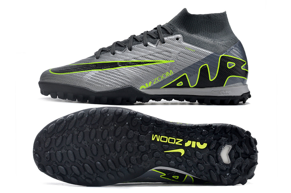 Tachones society Mercurial Superfly 9 Air Zoom Ultra MEIA E BOLSA–Cómodo