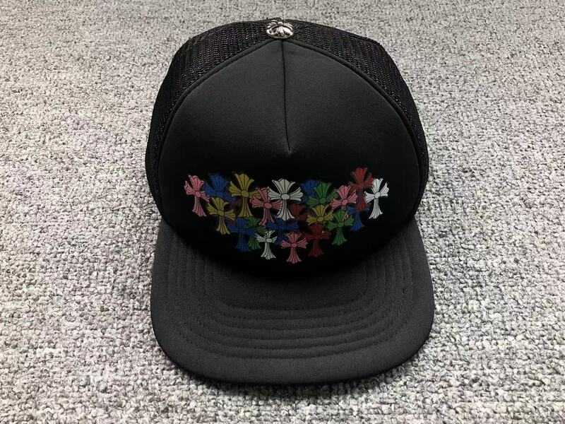 Gorra Chrome Hearts Multi Color Cross Negro
