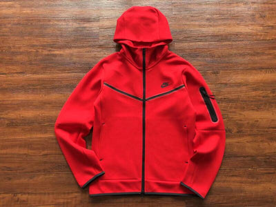 Conjunto Nike Tech Fleece Rojo