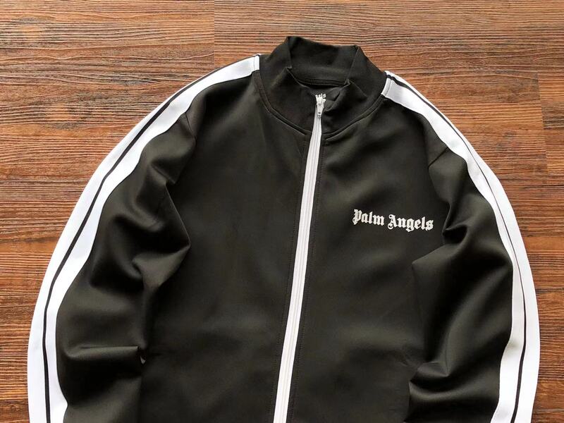 Chamarra Palm Angels Logo Black