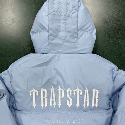 Chamarra Puffer Trapstar Decoded 2.0 Ice Blue