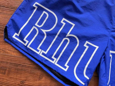 Rhude RH Logo Shorts Blue