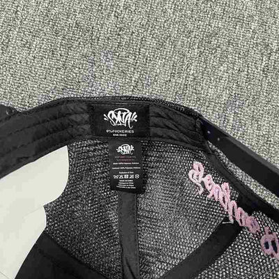 Gorra Trucker SynaWorld Black/Pink