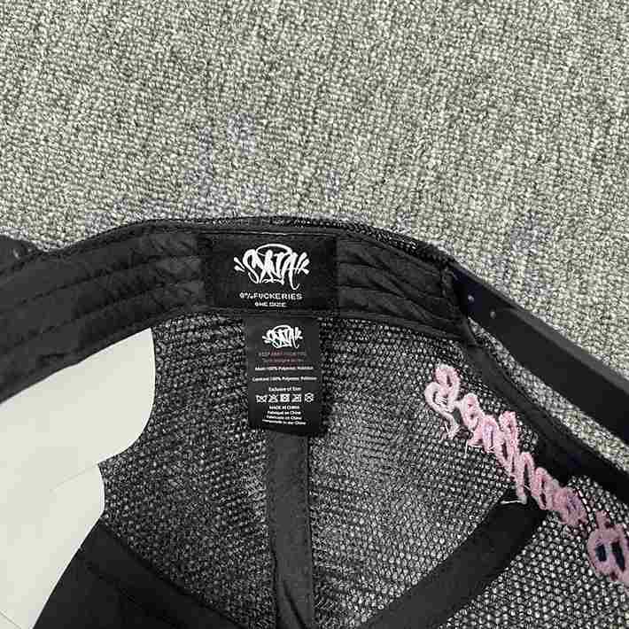 Gorra Trucker SynaWorld Black/Pink