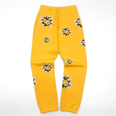 Pantalón Denim Tears Wreath x CPFM Yellow