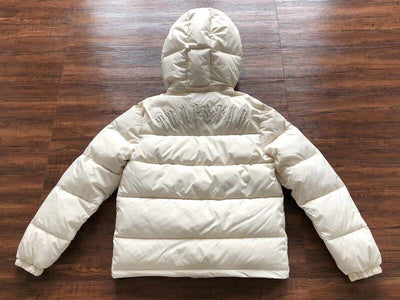 Chamarra Puffer Trapstar Irongate Hooded Cream