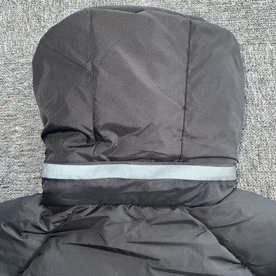 Chamarra Puffer Synaworld Negro/Azul