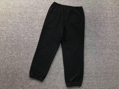 Pantalón Supreme Satin Appliqué Preta