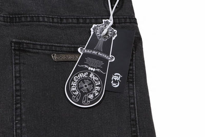 Pantalón Chrome Hearts Jeans Cross Patches Black
