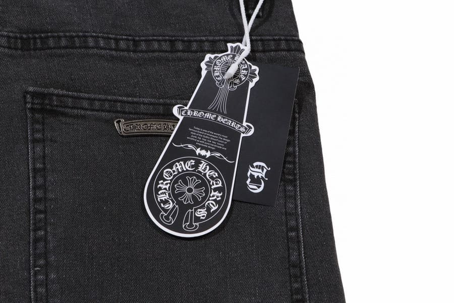 Pantalón Chrome Hearts Jeans Cross Patches Black