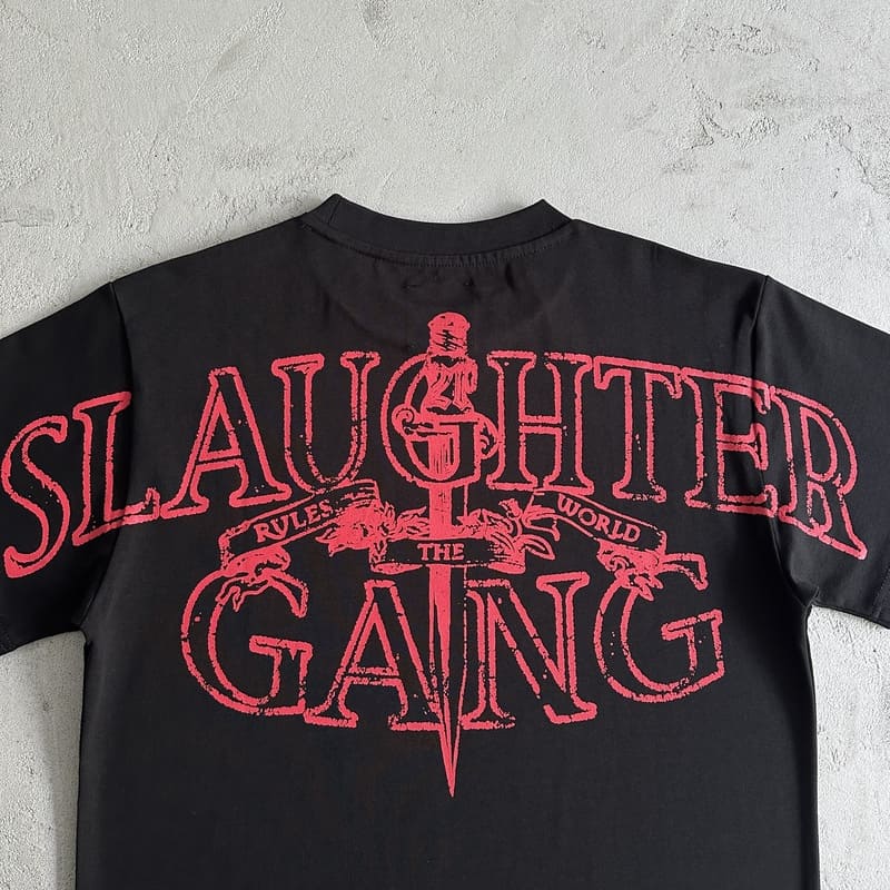 Playera Corteiz Slaughter Gang 21 Savage