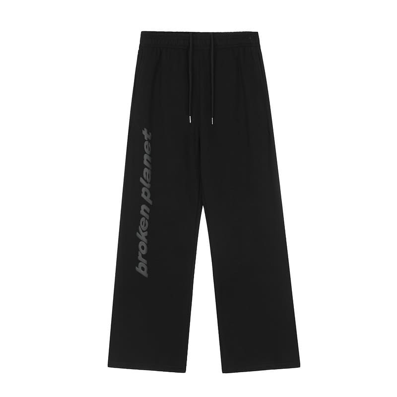 Pantalón Broken Planet Logo Writing Black
