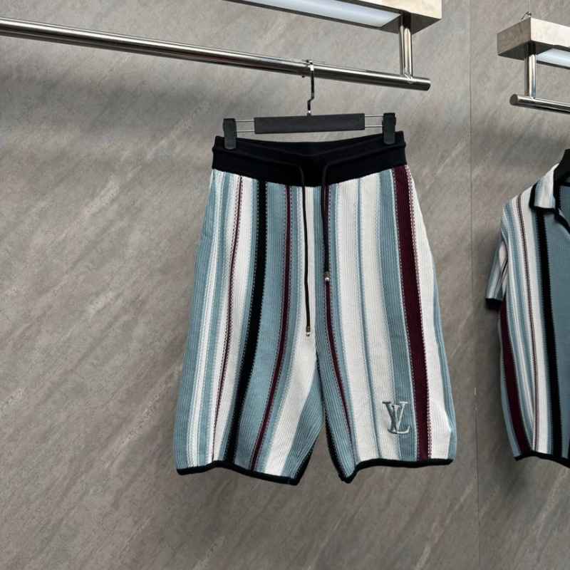 Conjunto Louis Vuitton Crochê Blanco/Azul