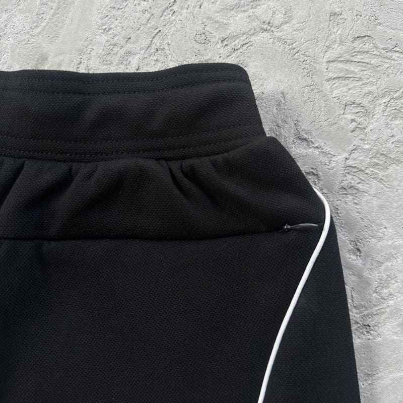 Conjunto Corteiz Island Pique Polo Negro