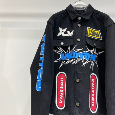Chamarra Louis Vuitton Printed Denim