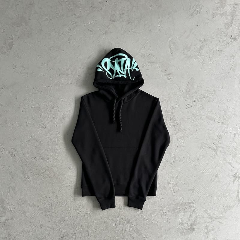 Conjunto Synaworld Logo Negro/Azul