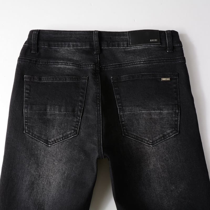 Pantalón Amiri Ultra Suede MX1 'Aged Black'