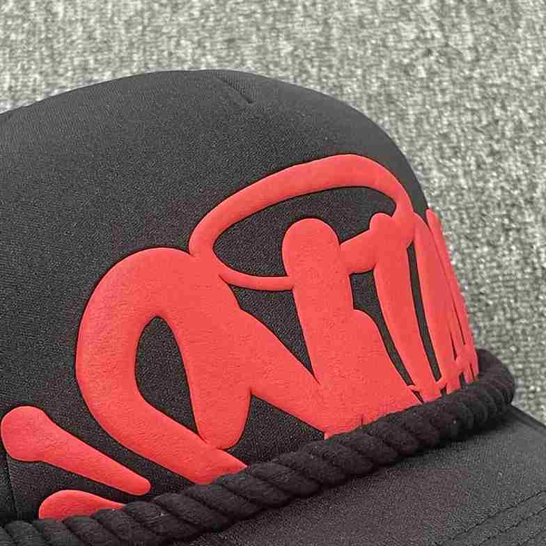 Gorra Trucker SynaWorld Black/Red