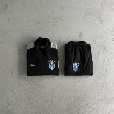 Conjunto Corteiz Brasil Negro