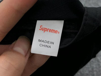 Gorra Supreme Ventile Camp Negro