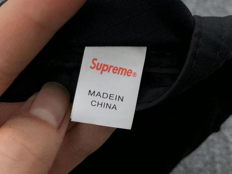Gorra Supreme Ventile Camp Negro