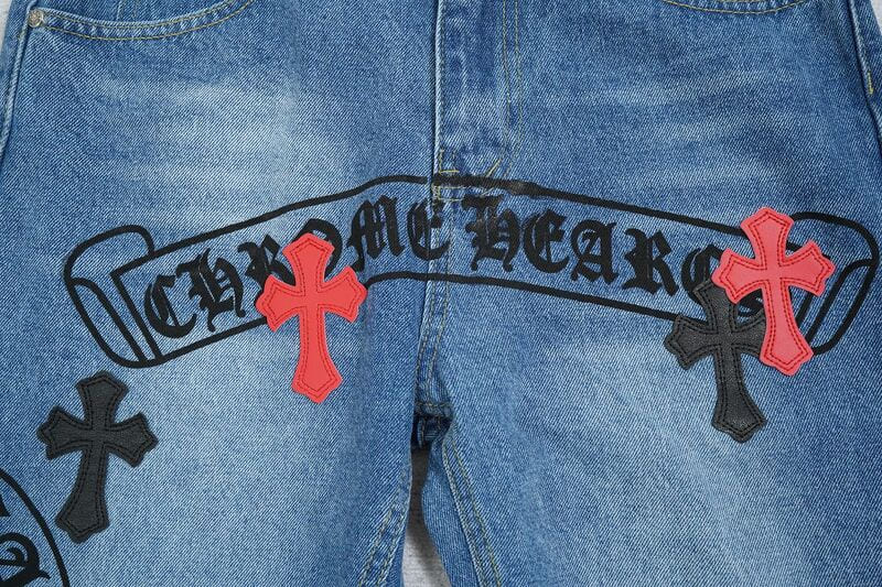 Pantalón Jeans Chrome Hearts
