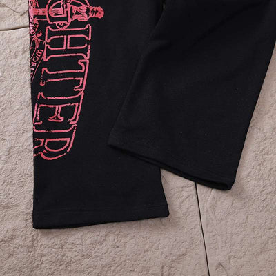 Pantalón Corteiz x 21 Savage Slaughter Gang Preta