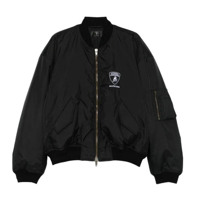 Chamarra Balenciaga x Lamborghini Automobili Bomber Black
