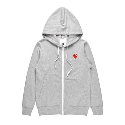Moletom Comme des Garçons PLAY Logo Gris