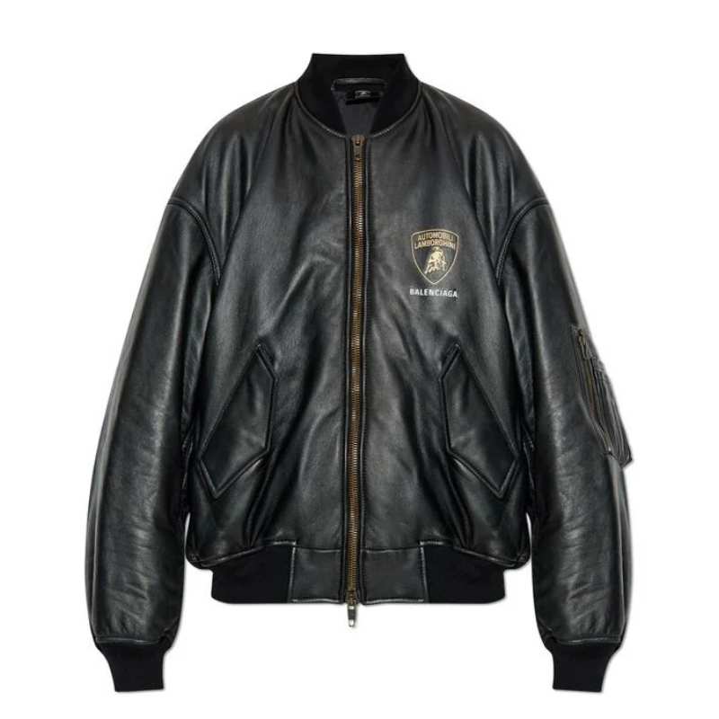 Chamarra Balenciaga x Automobili Lamborghini Preta