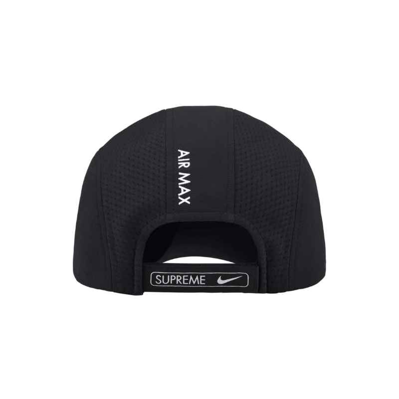 Gorra Supreme x Nike Running Negro