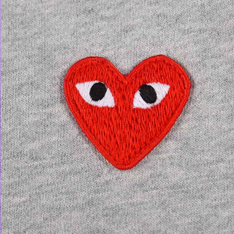 Moletom Comme des Garçons PLAY Logo Gris