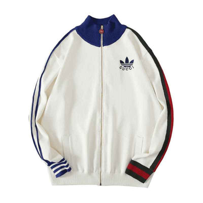 Chamarra Adidas x Gucci Viscose Zip-Up White