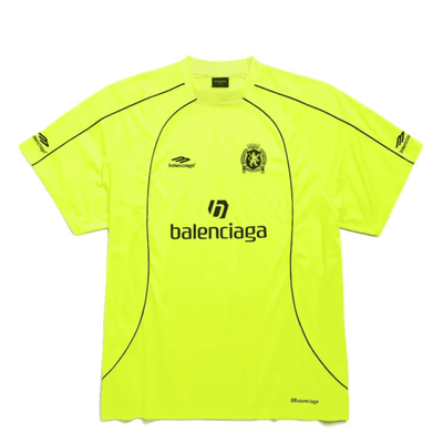 Playera Balenciaga Paris #10 Soccer Jersey Oversized Green